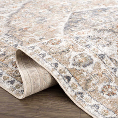Hiti Beige Flat Pile Washable Rug - Ornate Home