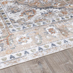 Hiti Beige Flat Pile Washable Rug - Ornate Home