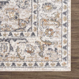 Hiti Cream Flat Pile Washable Rug - Ornate Home