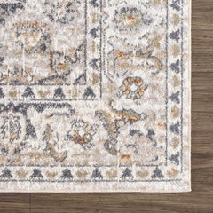 Hiti Cream Flat Pile Washable Rug - Ornate Home