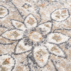 Hiti Cream Flat Pile Washable Rug - Ornate Home