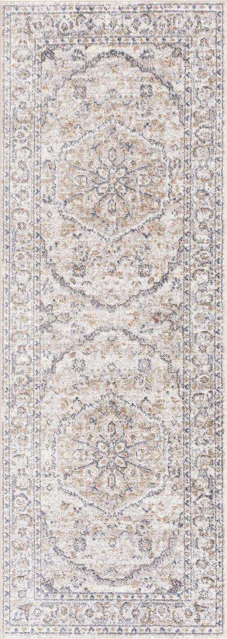 Hiti Cream Washable Performance Rug - Ornate Home