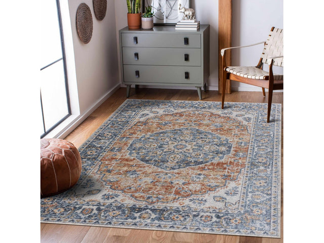 Hiti Rust Flat Pile Washable Rug - Limited Edition - Ornate Home