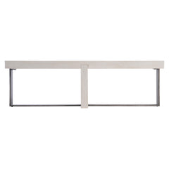 Hoban Weathered Bone Cocktail Table - Ornate Home