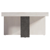 Hoban Weathered Bone Cocktail Table - Ornate Home