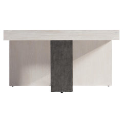 Hoban Weathered Bone Cocktail Table - Ornate Home