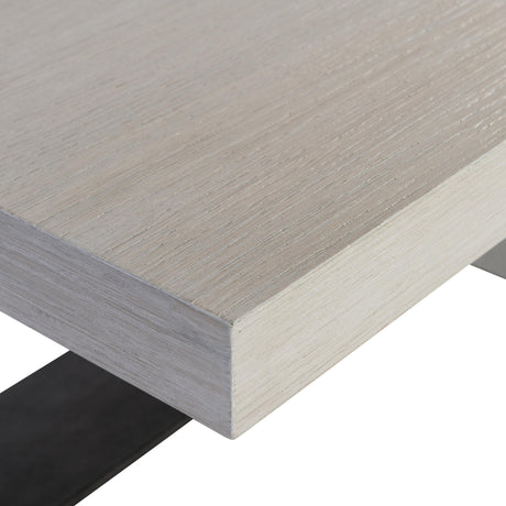 Hoban Weathered Bone Cocktail Table - Ornate Home