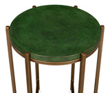 Hobart Green Side Table - Ornate Home