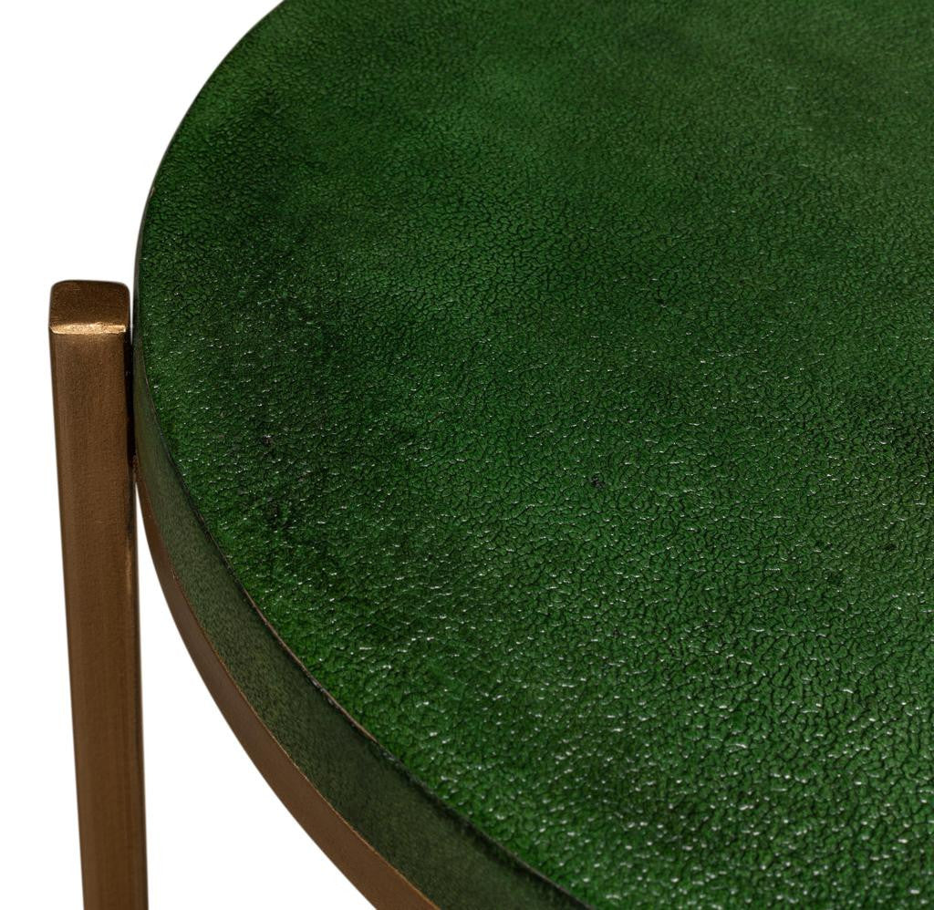 Hobart Green Side Table - Ornate Home