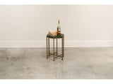 Hobart Green Side Table - Ornate Home