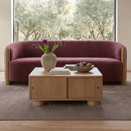 Hobbs Natural Storage Coffee Table - Ornate Home