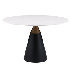Hobro Black/White 5 Pc. Dining Table Set - Ornate Home