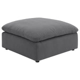 Hobson Charcoal 4-piece Upholstered Modular Sectional Sofa - Ornate Home