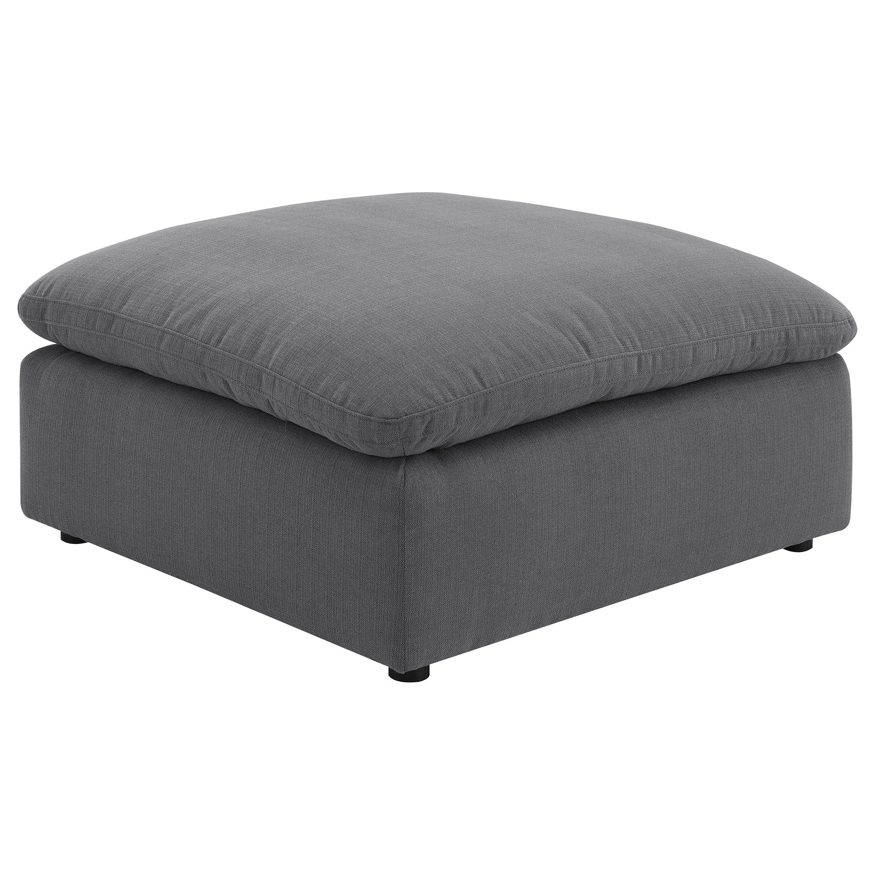 Hobson Charcoal 4-piece Upholstered Modular Sectional Sofa - Ornate Home