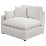 Hobson Ivory 4-piece Upholstered Modular Sectional Sofa - Ornate Home