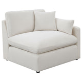 Hobson Ivory 4-piece Upholstered Modular Sectional Sofa - Ornate Home