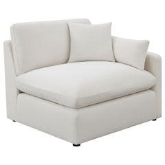 Hobson Ivory 4-piece Upholstered Modular Sectional Sofa - Ornate Home