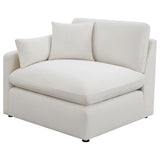 Hobson Ivory 5-piece Upholstered Modular Sectional Sofa - Ornate Home