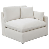 Hobson Ivory 5-piece Upholstered Modular Sectional Sofa - Ornate Home