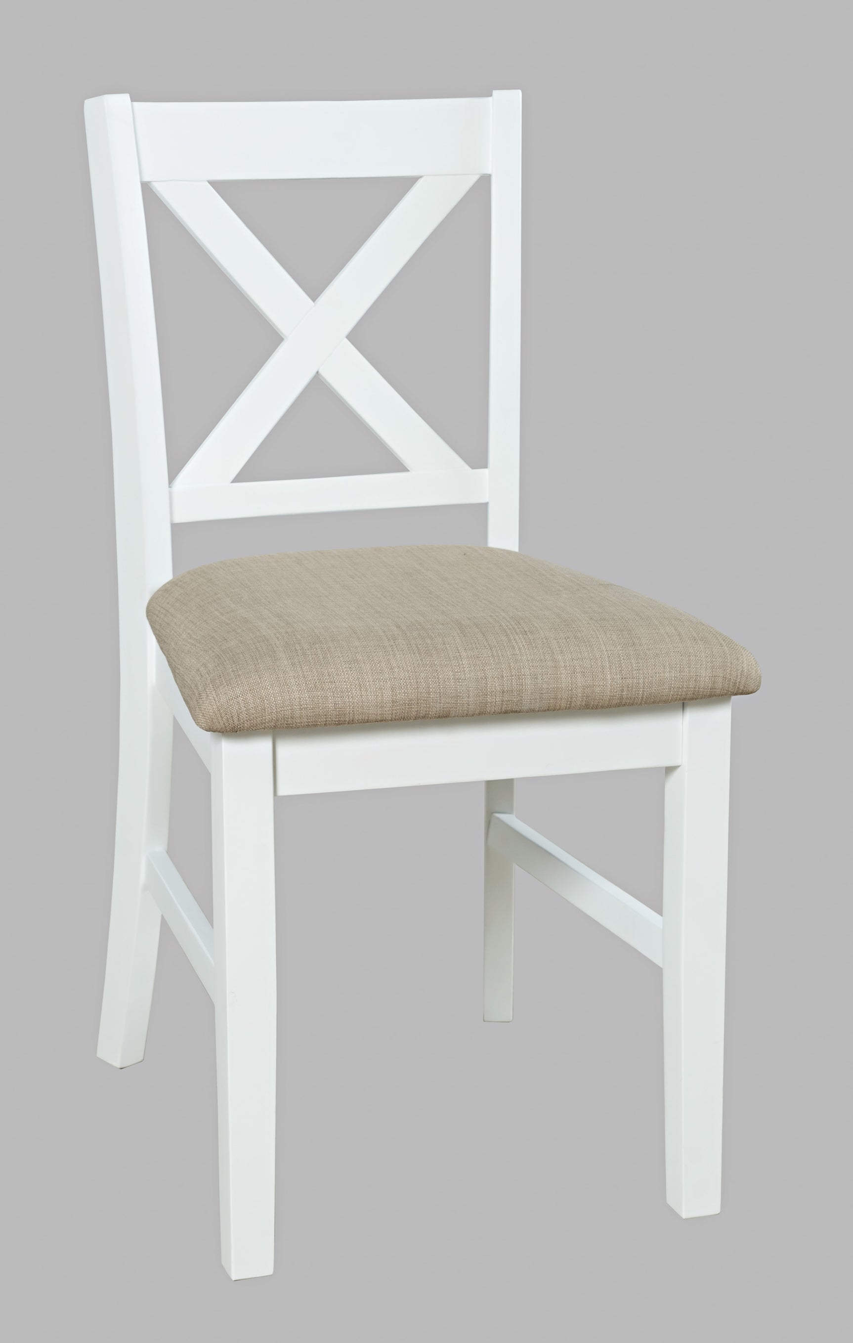 Hobson White X Back Chair - Ornate Home