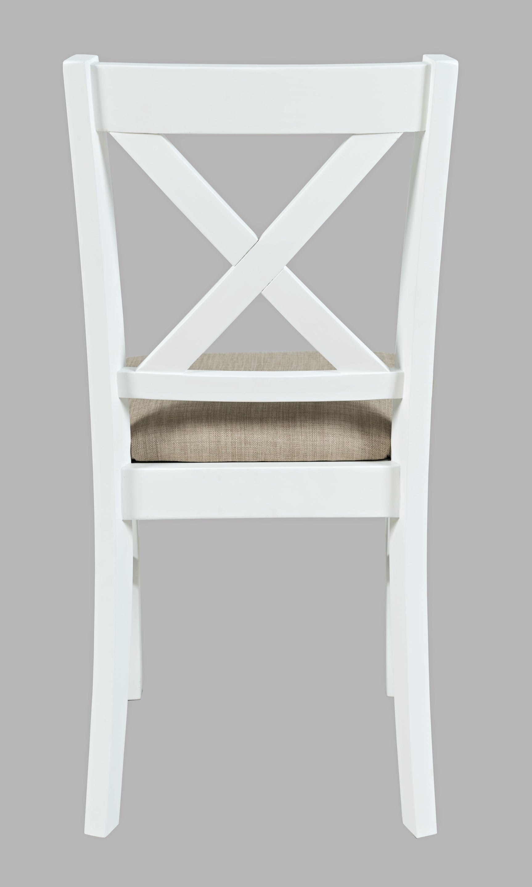Hobson White X Back Chair - Ornate Home