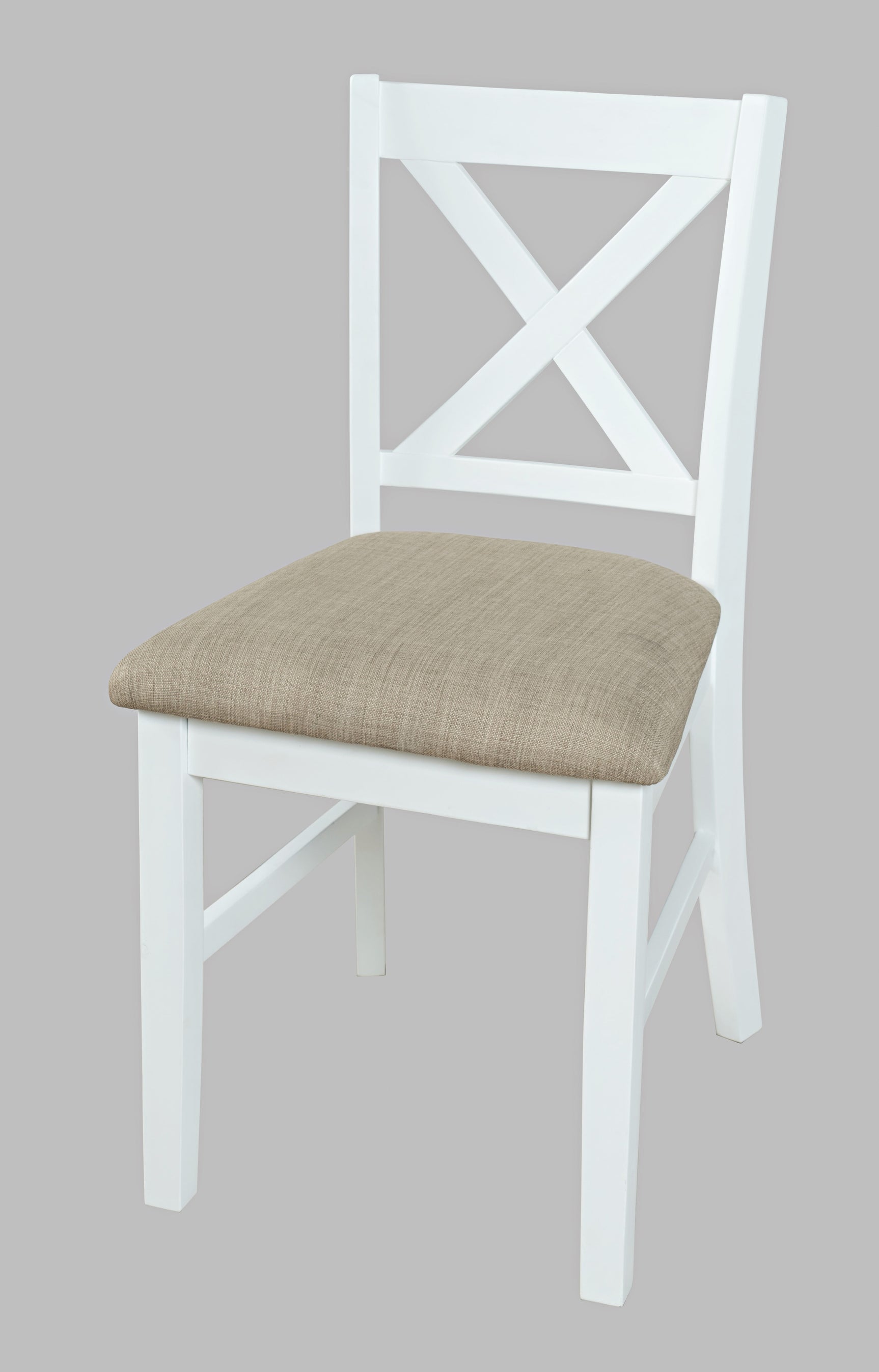 Hobson White X Back Chair - Ornate Home