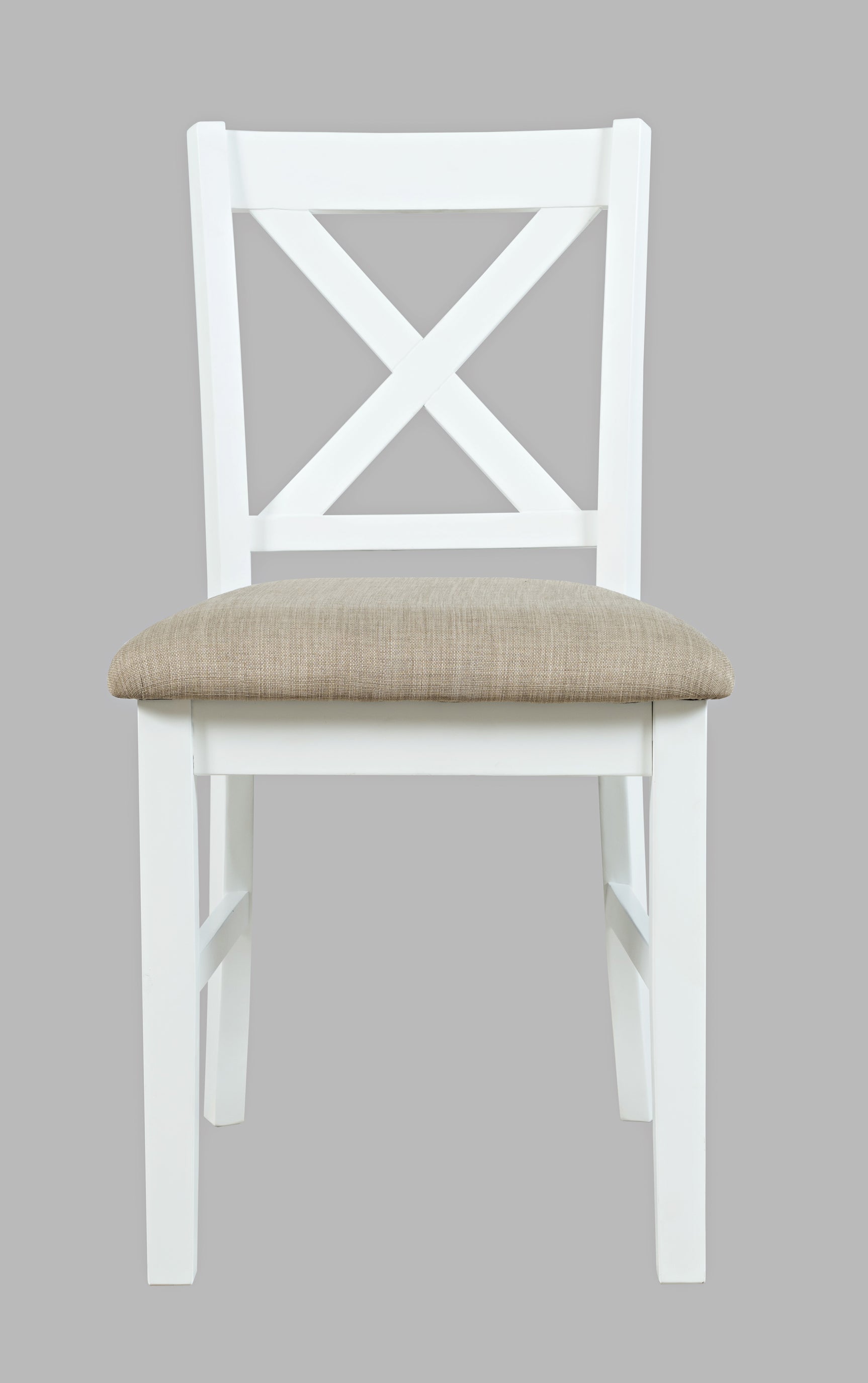 Hobson White X Back Chair - Ornate Home