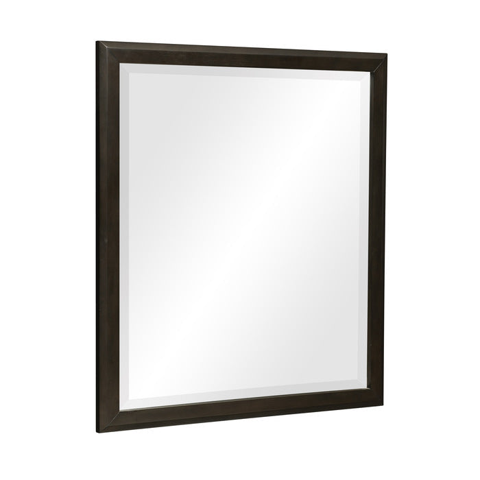 Hodgin Dark Charcoal Mirror - Ornate Home