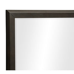 Hodgin Dark Charcoal Mirror - Ornate Home