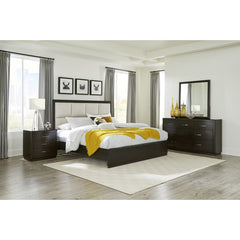 Hodgin Dark Charcoal Mirror - Ornate Home