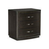 Hodgin Dark Charcoal Nightstand - Ornate Home