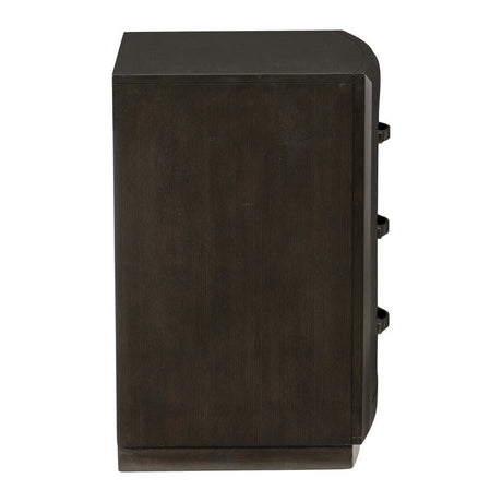 Hodgin Dark Charcoal Nightstand - Ornate Home