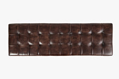 Hogan Dark Sienna Large Ottoman - Ornate Home