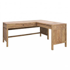 Hogan Mango 1-drawer Lift Top L-shape Computer Writing Desk - Ornate Home