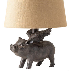 Hogs Fly Grey Table Lamp (Set of 2) - Ornate Home