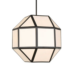 Hoi An Black 4 Light Geometric Chandelier - Ornate Home