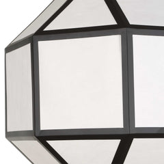 Hoi An Black 4 Light Geometric Chandelier - Ornate Home