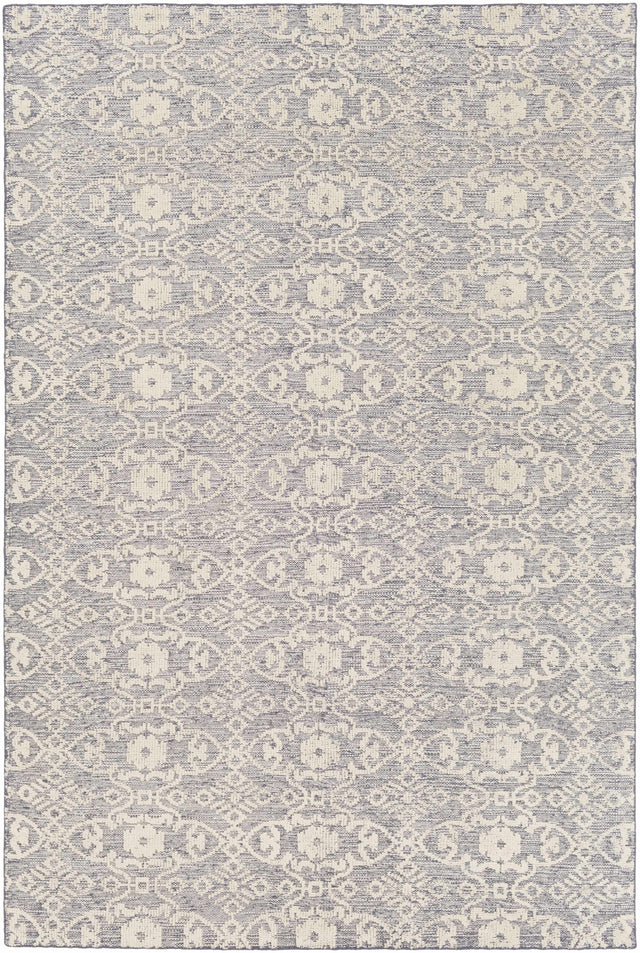 Hoisington Ivory Patterned Wool Rug - Clearance - Ornate Home