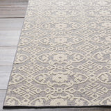 Hoisington Ivory Patterned Wool Rug - Clearance - Ornate Home