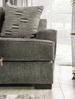 Holborn Gray Loveseat - Ornate Home