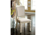 Holcroft Antique White & Ivory Dining Chair (Set of 2) - Ornate Home