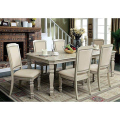 Holcroft Antique White & Ivory Dining Chair (Set of 2) - Ornate Home