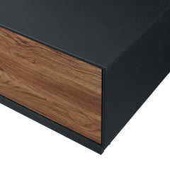 Holden Black/Walnut 36" Coffee Table - Ornate Home