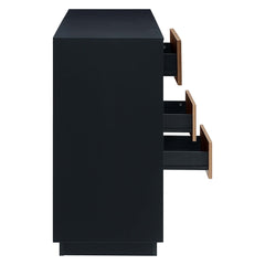 Holden Black/Walnut 47" Sideboard - Ornate Home