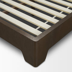 Holden Oatmeal Queen Upholstered Bedframe - Ornate Home