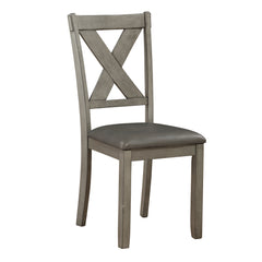 Holders Gray 6-Piece Pack Dinette Set - Ornate Home