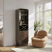 Hole Bronze Bar Cabinet - Ornate Home