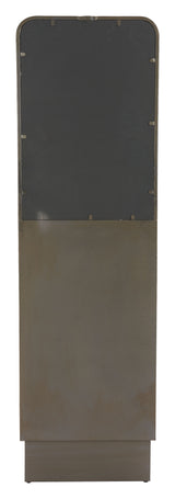 Hole Bronze Bar Cabinet