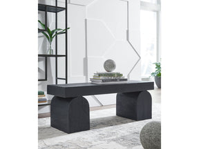 Holgrove Black Accent Bench (Online Special Price) - Ornate Home