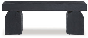 Holgrove Black Accent Bench - Ornate Home